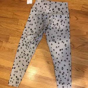 NWT- Sage leopard leggings